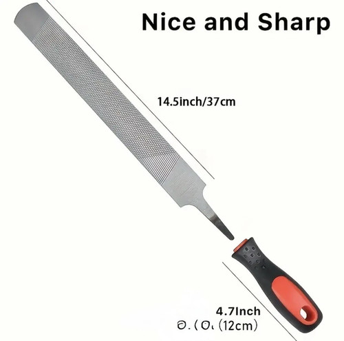 Double sided rasp file - rasp, 350mm
