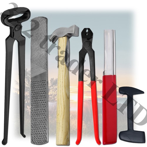 Farrier hoof trimming kits - hoof,